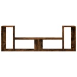 vidaXL Dulapuri TV, 2 buc, stejar fumuriu, 75x30x50 cm, lemn prelucrat