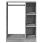 vidaXL Dulap, gri beton, 77x48x102 cm, lemn prelucrat vidaXL Dulap, gri beton, 77x48x102 cm, lemn prelucrat