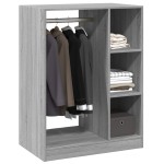 vidaXL Dulap, gri sonoma, 77x48x102 cm, lemn prelucrat vidaXL Dulap, gri sonoma, 77x48x102 cm, lemn prelucrat
