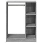 vidaXL Dulap, gri sonoma, 77x48x102 cm, lemn prelucrat vidaXL Dulap, gri sonoma, 77x48x102 cm, lemn prelucrat
