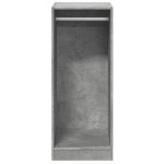 vidaXL Dulap, gri beton, 48x41x102 cm, lemn prelucrat vidaXL Dulap, gri beton, 48x41x102 cm, lemn prelucrat