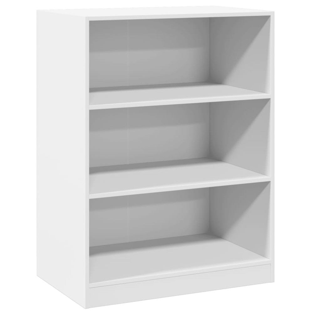 vidaXL Dulap, alb, 77x48x102 cm, lemn prelucrat