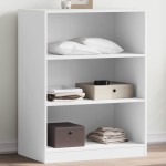 vidaXL Dulap, alb, 77x48x102 cm, lemn prelucrat vidaXL Dulap, alb, 77x48x102 cm, lemn prelucrat