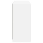 vidaXL Dulap, alb, 77x48x102 cm, lemn prelucrat vidaXL Dulap, alb, 77x48x102 cm, lemn prelucrat