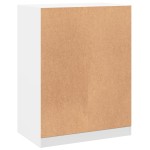 vidaXL Dulap, alb, 77x48x102 cm, lemn prelucrat vidaXL Dulap, alb, 77x48x102 cm, lemn prelucrat
