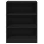 vidaXL Dulap, negru, 77x48x102 cm, lemn prelucrat