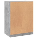 vidaXL Dulap, gri beton, 77x48x102 cm, lemn prelucrat vidaXL Dulap, gri beton, 77x48x102 cm, lemn prelucrat