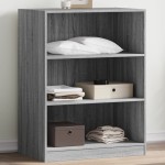 vidaXL Dulap, gri sonoma, 77x48x102 cm, lemn prelucrat vidaXL Dulap, gri sonoma, 77x48x102 cm, lemn prelucrat