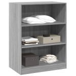 vidaXL Dulap, gri sonoma, 77x48x102 cm, lemn prelucrat vidaXL Dulap, gri sonoma, 77x48x102 cm, lemn prelucrat