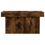 vidaXL Măsuță de cafea, stejar fumuriu, 80x55x40 cm, lemn prelucrat vidaXL Măsuță de cafea, stejar fumuriu, 80x55x40 cm, lemn prelucrat