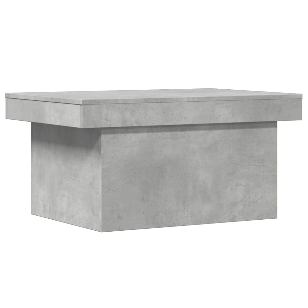 vidaXL Măsuță de cafea, gri beton, 100x55x40 cm, lemn prelucrat