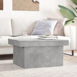 vidaXL Măsuță de cafea, gri beton, 100x55x40 cm, lemn prelucrat vidaXL Măsuță de cafea, gri beton, 100x55x40 cm, lemn prelucrat