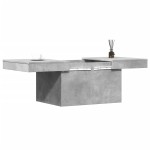 vidaXL Măsuță de cafea, gri beton, 100x55x40 cm, lemn prelucrat vidaXL Măsuță de cafea, gri beton, 100x55x40 cm, lemn prelucrat