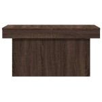 vidaXL Măsuță de cafea, stejar maro, 100x55x40 cm, lemn prelucrat vidaXL Măsuță de cafea, stejar maro, 100x55x40 cm, lemn prelucrat