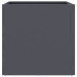 vidaXL Jardiniere, 2 buc., antracit, 42x40x39 cm, oțel