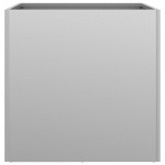 vidaXL Jardiniere, 2 buc., argintiu, 49x47x46 cm, oțel galvanizat