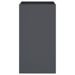 vidaXL Jardinieră, antracit, 42x38x75 cm, oțel