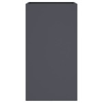 vidaXL Jardinieră, antracit, 42x38x75 cm, oțel