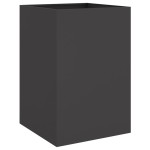 vidaXL Jardinieră, negru, 52x48x75 cm, oțel vidaXL Jardinieră, negru, 52x48x75 cm, oțel