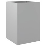 vidaXL Jardinieră, argintiu, 52x48x75 cm, oțel galvanizat vidaXL Jardinieră, argintiu, 52x48x75 cm, oțel galvanizat