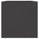 vidaXL Jardinieră, negru, 62x30x29 cm, oțel vidaXL Jardinieră, negru, 62x30x29 cm, oțel