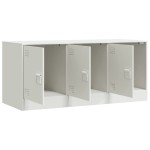 vidaXL Comodă TV, alb, 99x39x44 cm, oțel vidaXL Comodă TV, alb, 99x39x44 cm, oțel
