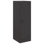 vidaXL Servantă, negru, 34,5x39x107 cm, oțel vidaXL Servantă, negru, 34,5x39x107 cm, oțel