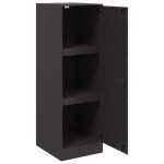 vidaXL Servantă, negru, 34,5x39x107 cm, oțel vidaXL Servantă, negru, 34,5x39x107 cm, oțel