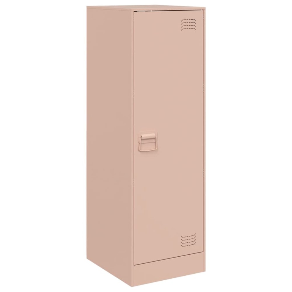 vidaXL Comodă Roz 34,5x39x107 cm oțel