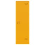 vidaXL Dulap, galben muștar, 34,5x39x107 cm, oțel vidaXL Dulap, galben muștar, 34,5x39x107 cm, oțel