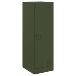 vidaXL Comodă verde măslină 34,5x39x107 cm oțel vidaXL Comodă verde măslină 34,5x39x107 cm oțel