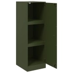 vidaXL Comodă verde măslină 34,5x39x107 cm oțel vidaXL Comodă verde măslină 34,5x39x107 cm oțel