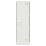 vidaXL Servantă, alb, 34,5x39x107 cm, oțel vidaXL Servantă, alb, 34,5x39x107 cm, oțel