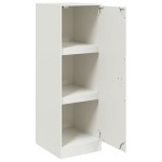 vidaXL Servantă, alb, 34,5x39x107 cm, oțel vidaXL Servantă, alb, 34,5x39x107 cm, oțel