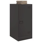 vidaXL Servantă, negru, 34,5x39x73 cm, oțel vidaXL Servantă, negru, 34,5x39x73 cm, oțel