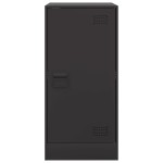 vidaXL Servantă, negru, 34,5x39x73 cm, oțel vidaXL Servantă, negru, 34,5x39x73 cm, oțel