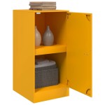 vidaXL Dulap, galben muștar, 34,5x39x73 cm, oțel vidaXL Dulap, galben muștar, 34,5x39x73 cm, oțel