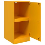 vidaXL Dulap, galben muștar, 34,5x39x73 cm, oțel vidaXL Dulap, galben muștar, 34,5x39x73 cm, oțel