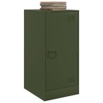 vidaXL Bufeta verde măslină 34,5x39x73 cm oțel