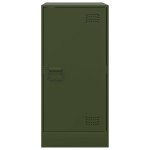 vidaXL Bufeta verde măslină 34,5x39x73 cm oțel
