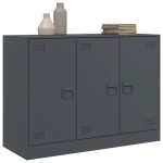 vidaXL Servantă, antracit, 99x39x73 cm, oțel vidaXL Servantă, antracit, 99x39x73 cm, oțel