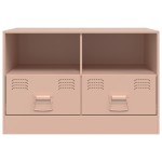 vidaXL Dulapuri TV 2 buc Roz 67x39x44 cm Otel