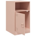 vidaXL Noptiere, 2 buc., 34,5x39x62 , 34,5x39x62 cm, oțel