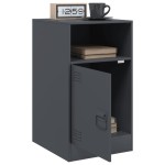 vidaXL Noptiere, 2 buc., antracit, 34,5x39x62 cm, oțel vidaXL Noptiere, 2 buc., antracit, 34,5x39x62 cm, oțel