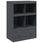 vidaXL Dulap înalt, antracit, 67x39x95 cm, oțel vidaXL Dulap înalt, antracit, 67x39x95 cm, oțel