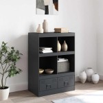 vidaXL Dulap înalt, antracit, 67x39x95 cm, oțel vidaXL Dulap înalt, antracit, 67x39x95 cm, oțel