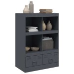 vidaXL Dulap înalt, antracit, 67x39x95 cm, oțel vidaXL Dulap înalt, antracit, 67x39x95 cm, oțel