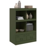 vidaXL Dulap înalt verde măslină 67x39x95 cm oțel vidaXL Dulap înalt verde măslină 67x39x95 cm oțel