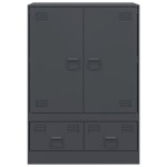 vidaXL Dulap înalt, antracit, 67x39x95 cm, oțel vidaXL Dulap înalt, antracit, 67x39x95 cm, oțel