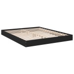 vidaXL Cadru de pat fără saltea Negru 160x200cm Lemn prelucrat vidaXL Cadru de pat fără saltea Negru 160x200cm Lemn prelucrat